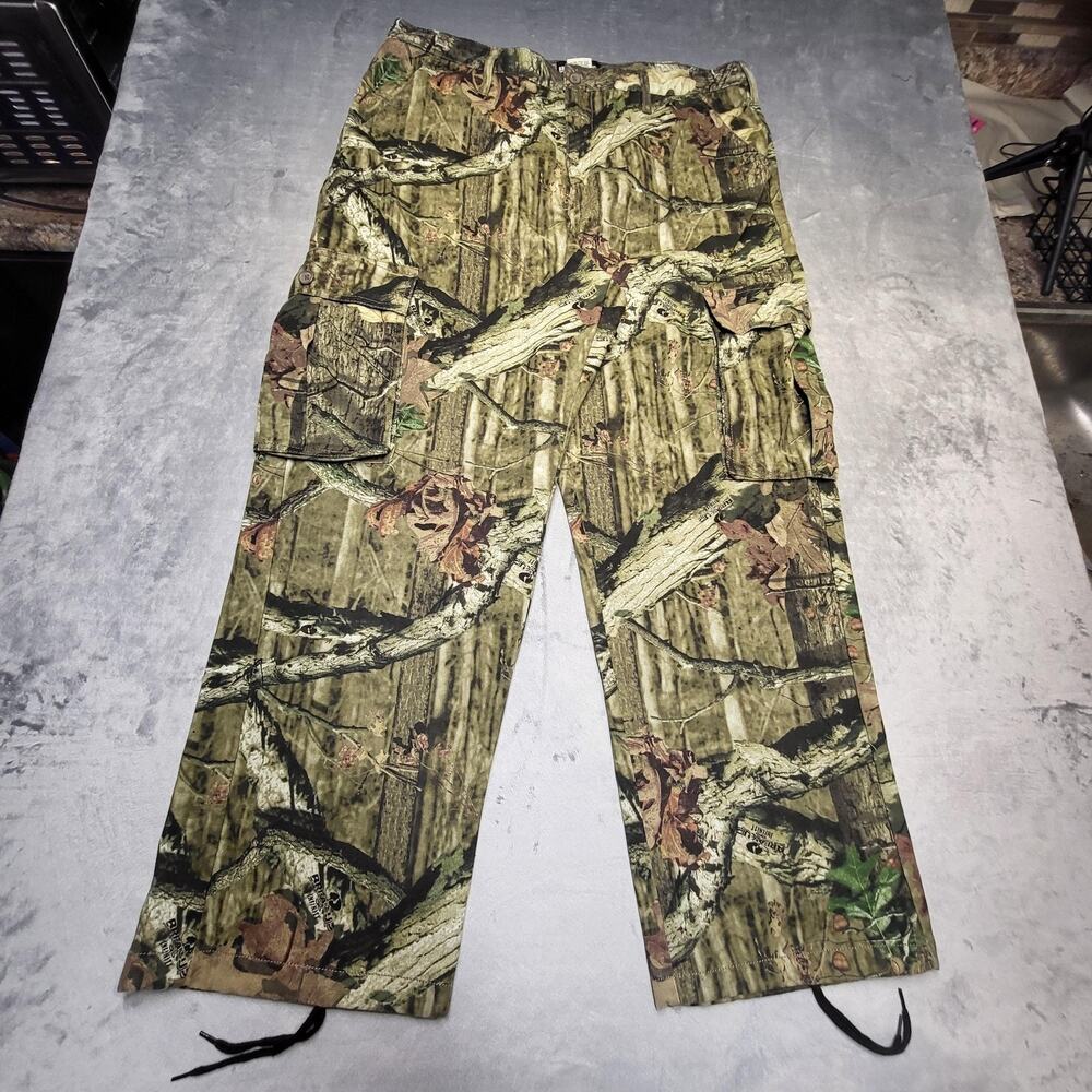 Mossy Oak Cargo Pants Mens XL 40x32 Camo Break-Up Infinity Hunting Outdoors